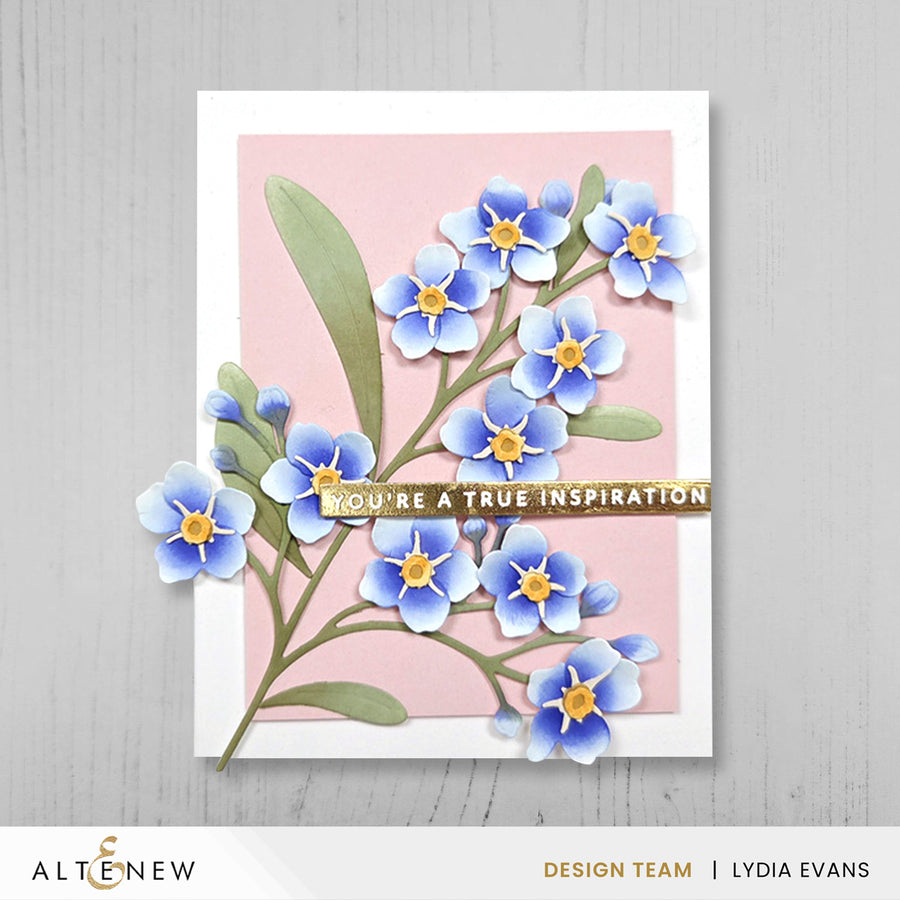 Altenew - Craft-A-Flower: Forget-Me-Not Layering Die Set