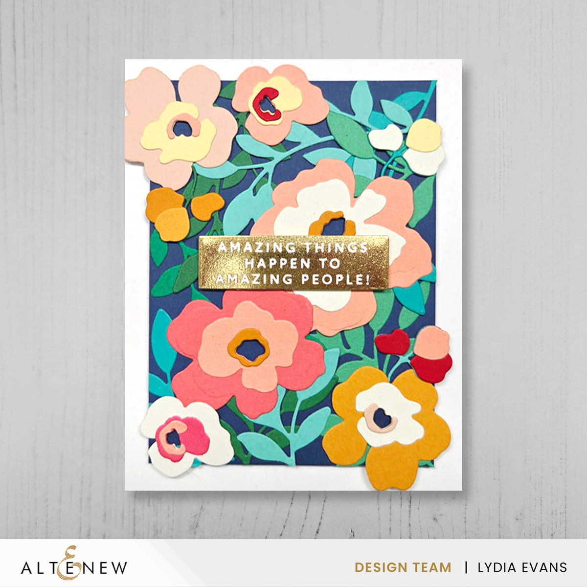 Altenew - Creative Cuts: Botanical Waltz Layering Die Set