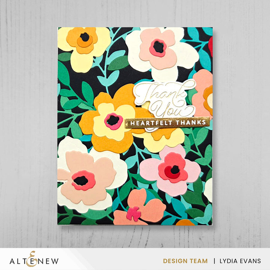 Altenew - Creative Cuts: Botanical Waltz Layering Die Set