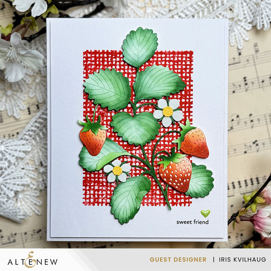 Altenew - Creative Cuts: Strawberry Patch Layering Die Set