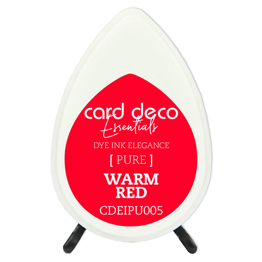 Couture Creations - Warm Red Card Deco Essentials Fade-Resistant Dye Ink Pad
