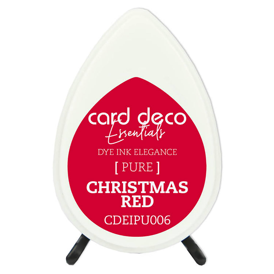 Couture Creations - Christmas Red Card Deco Essentials Fade-Resistant Dye Ink Pad
