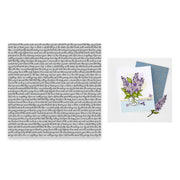 Hero Arts - Birdsong Script Cling Stamp