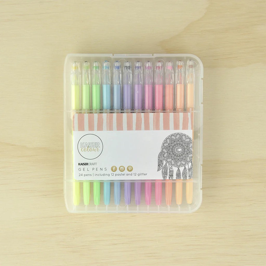 Kaisercraft - Kaisercolour Gel Pens 24pk
