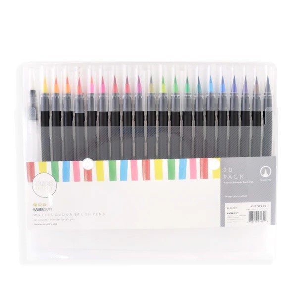 Kaisercraft - Watercolour Brush Pen 20pk