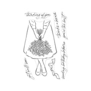 Hero Arts - Summer Blooms Clear Stamps from the Seaside Blooms Collection
