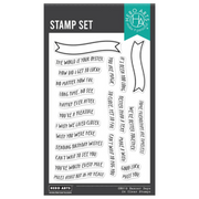 Hero Arts - Banner Days Clear Stamps from the Summer by The Shore Collection