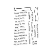 Hero Arts - Banner Days Clear Stamps from the Summer by The Shore Collection