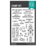 Hero Arts - A Little Nuts Clear Stamp Set from the Crackin' Christmas Collection