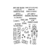 Hero Arts - A Little Nuts Clear Stamp Set from the Crackin' Christmas Collection