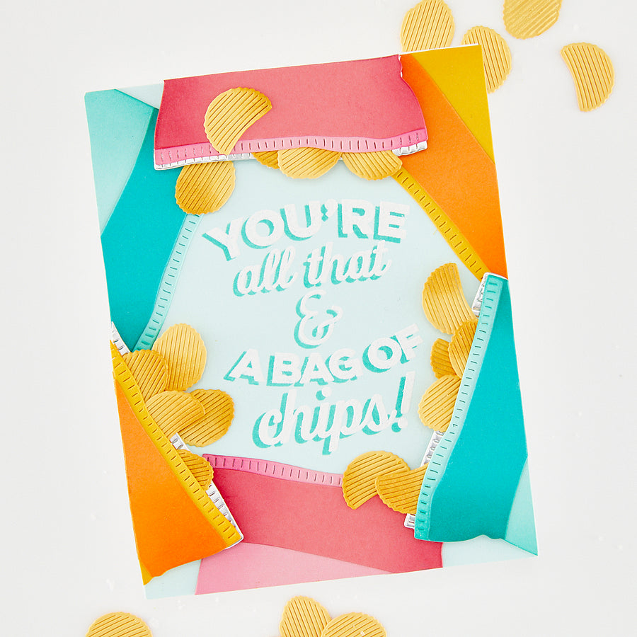 Hero Arts - Chip Chip Hooray Clear Stamp Set