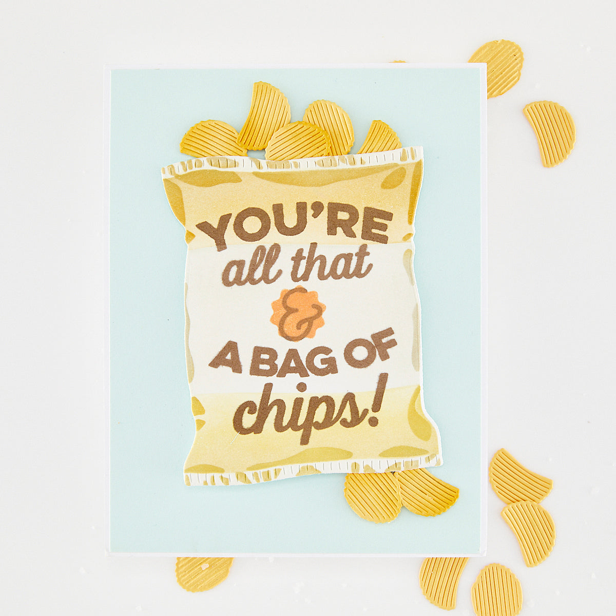 Hero Arts - Chip Chip Hooray Clear Stamp Set
