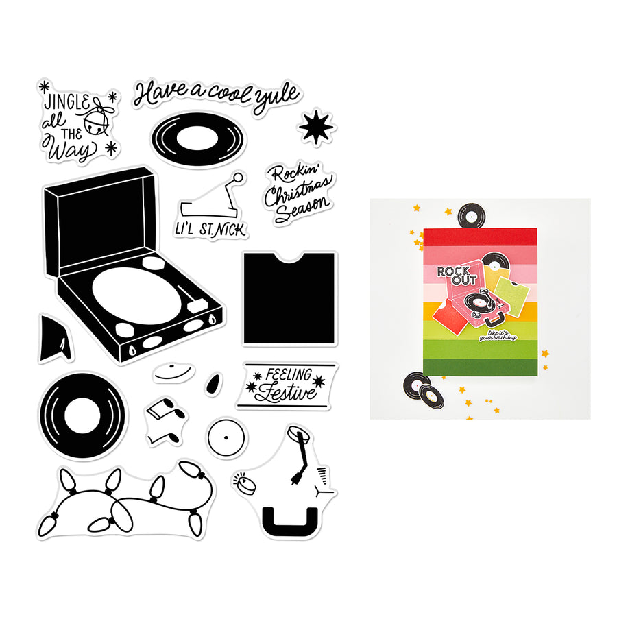 Hero Arts - Feeling Festive Stamp Set