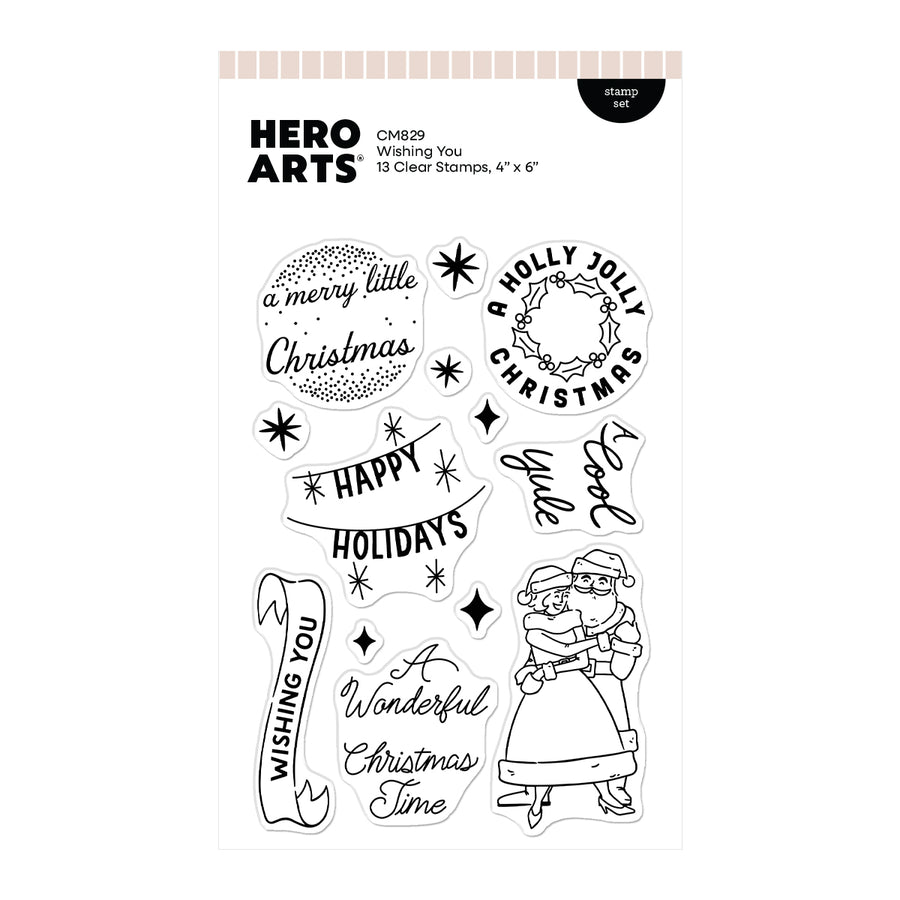 Hero Arts - Wishing You Stamp Set