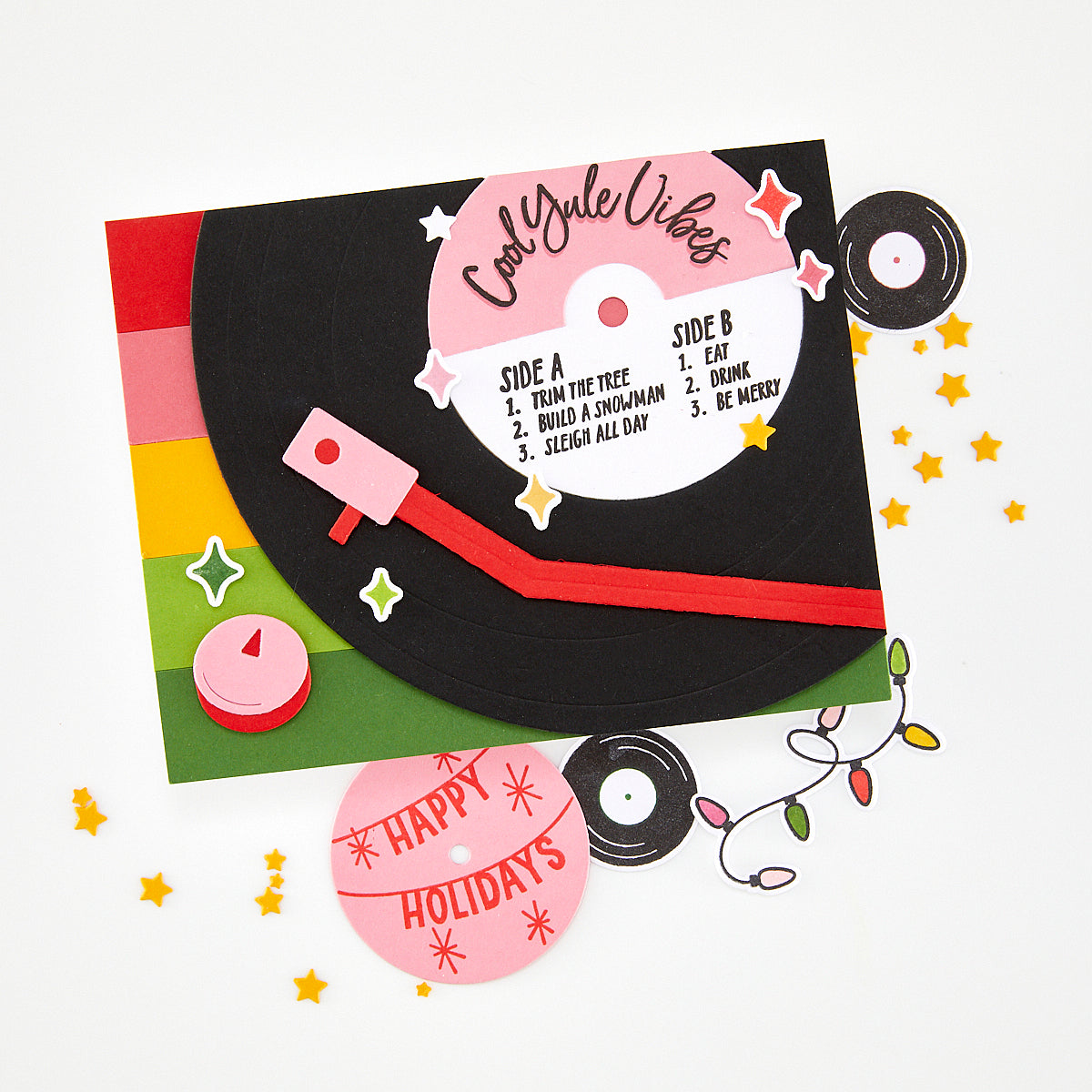 Hero Arts - Swingin' Christmas Stamp Set
