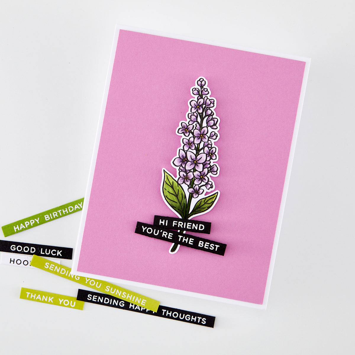 Hero Arts - No One Lilac You Clear Stamp Set