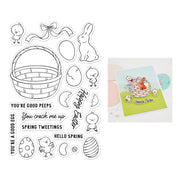 Hero Arts - Spring Tweetings Clear Stamp Set