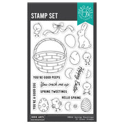Hero Arts - Spring Tweetings Clear Stamp Set