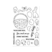 Hero Arts - Spring Tweetings Clear Stamp Set