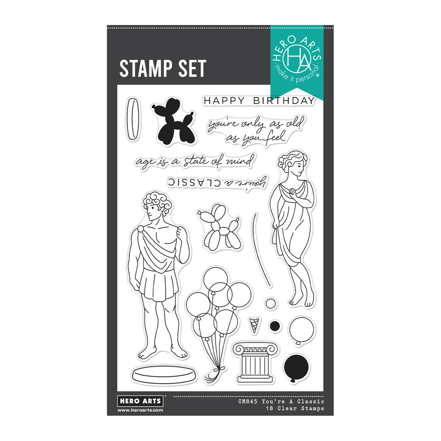 Hero Arts - You're A Classic Clear Stamp Set