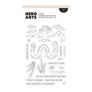Hero Arts - Unbelievably Awesome Clear Stamp Set
