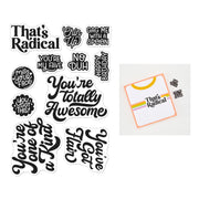 Hero Arts - Totally Awesome Stamp Set