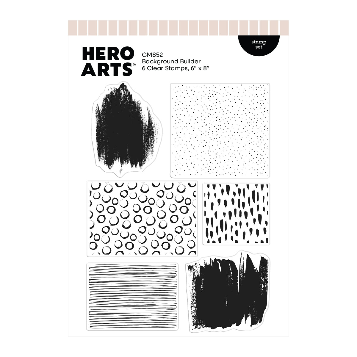 Hero Arts - Background Builder Stamp Set