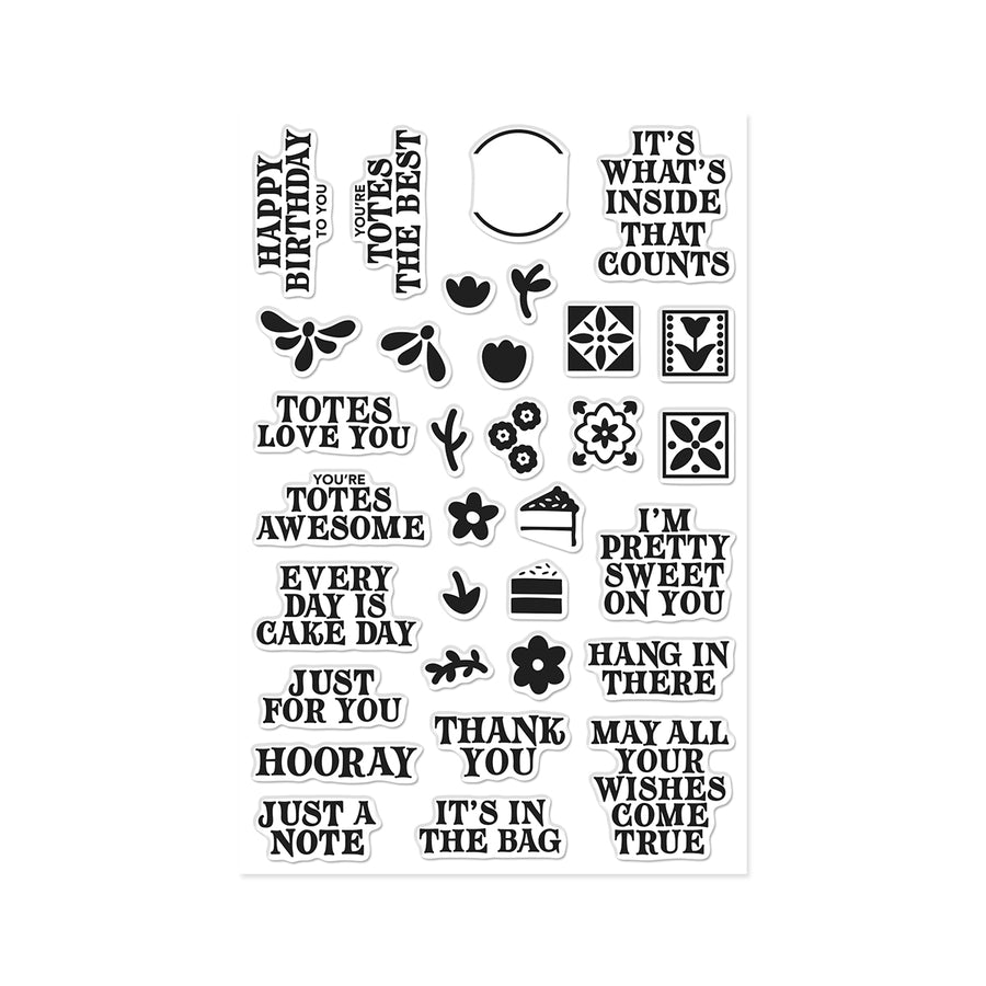 Hero Arts - Totes the Best Stamp Set