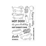 Hero Arts - Hot Dog Clear Stamp Set