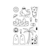 Hero Arts - Beach Boos Stamp Set