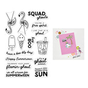 Hero Arts - Ghoul Summer Stamp Set