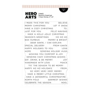Hero Arts - Season's Greetings Stamp Set