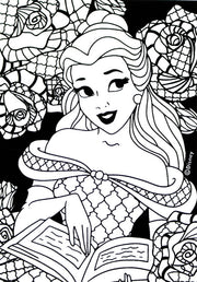 ColourMe Velvet Art Posters - Princess, Vol 1 (3 pack)