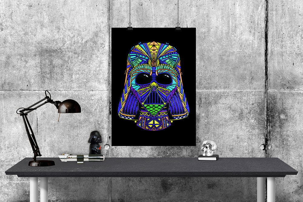 ColourMe Velvet Art Posters - Darth Vader (1 sheet)