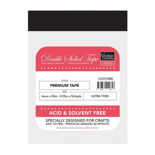 Couture Creations - Double Sided Tape - 6mm