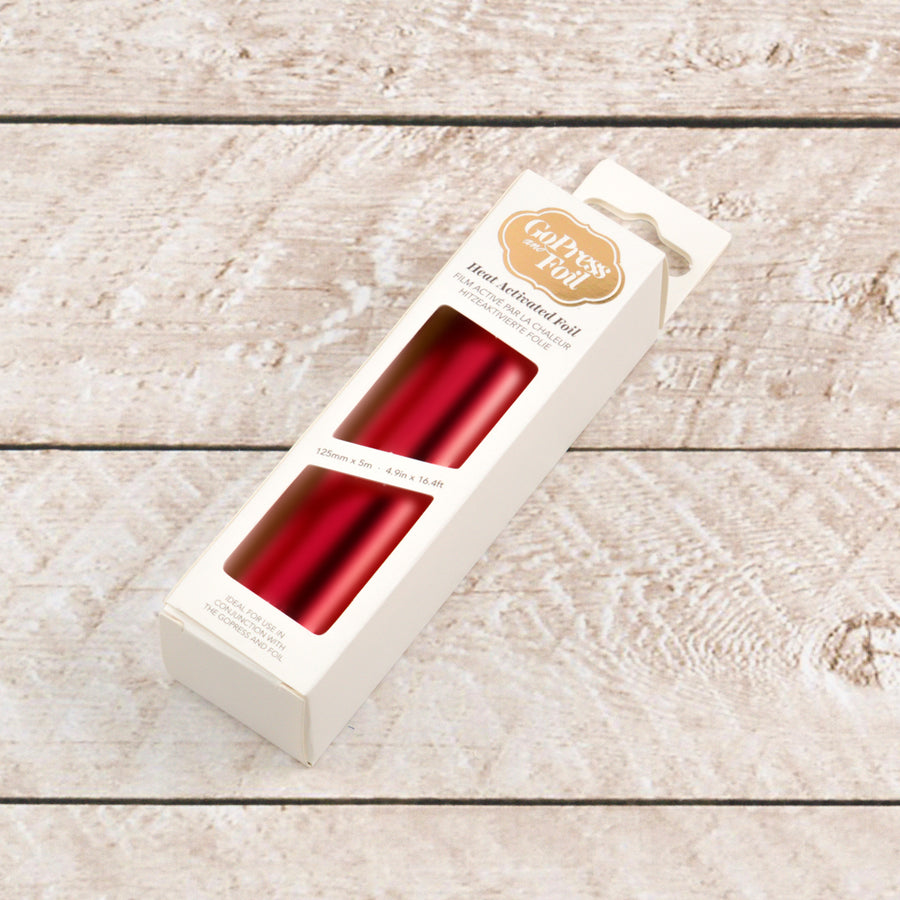 Couture Creations - Red Foil (Matte Finish)