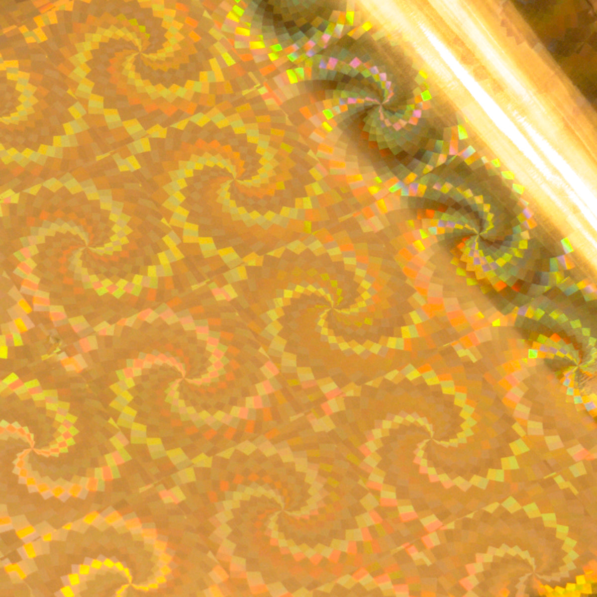 Couture Creations - Gold Foil (Iridescent Spiral Pattern)
