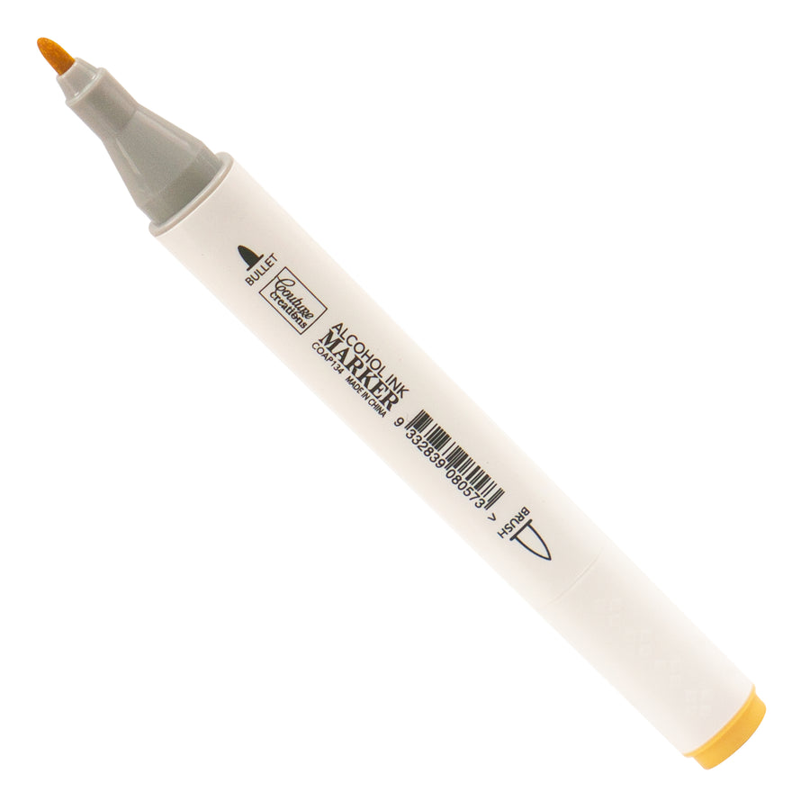 Couture Creations - Middle Yellow Twin Tip Alcohol Ink Marker