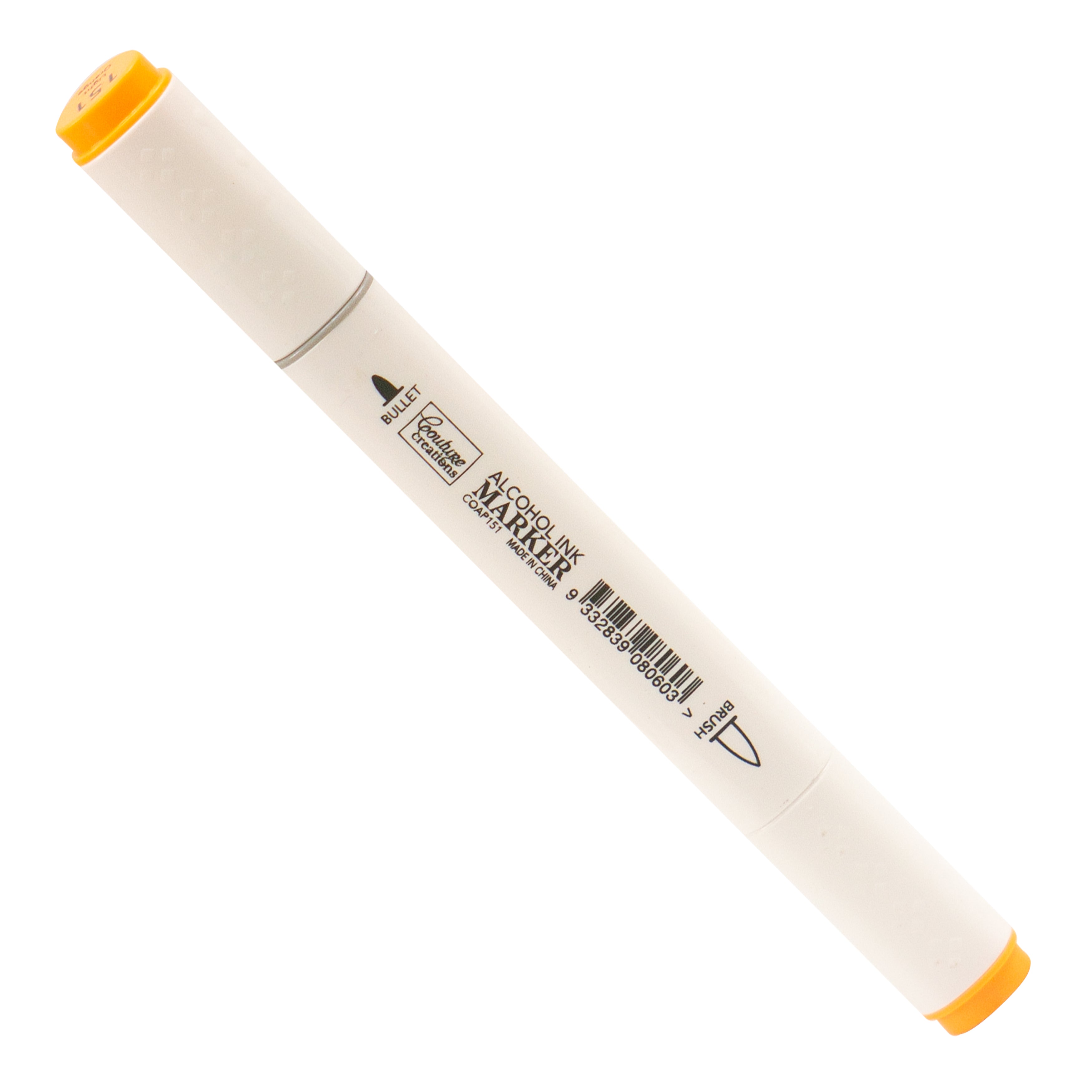 Couture Creations - Light Orange Twin Tip Alcohol Ink Marker