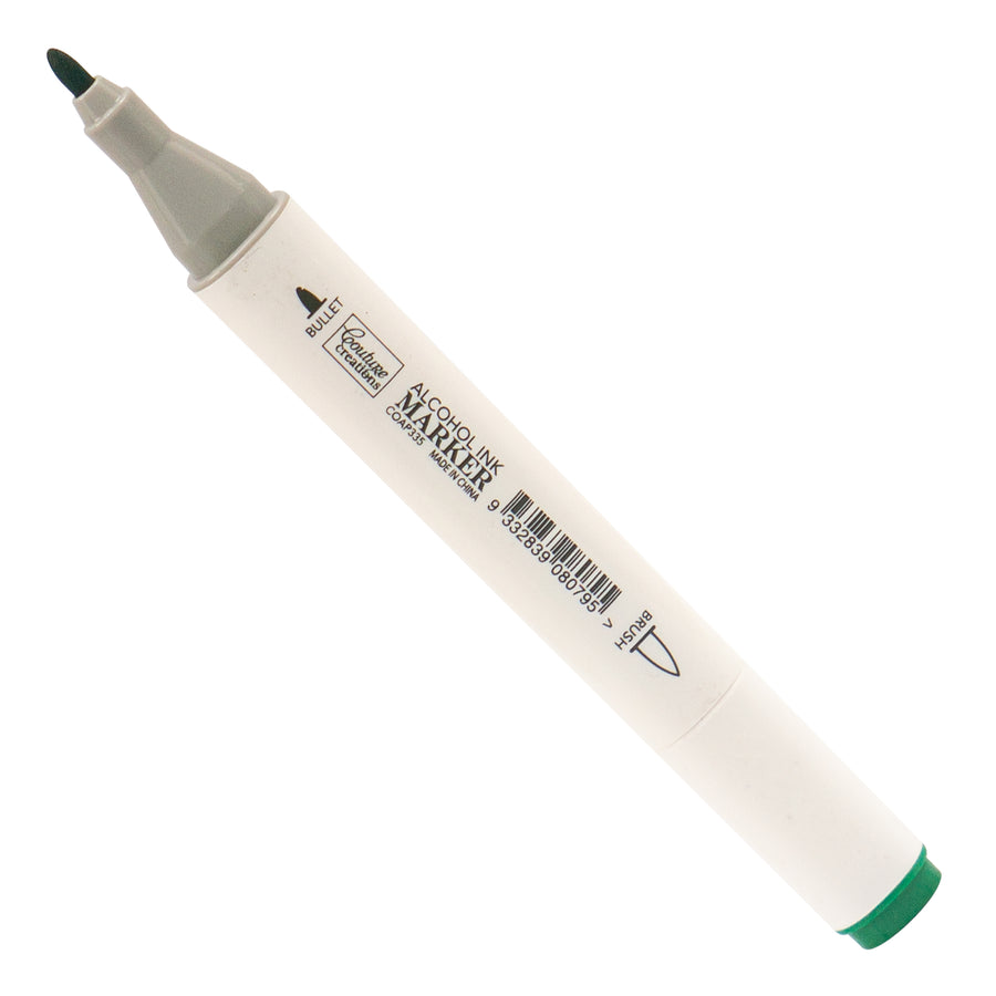 Couture Creations - Dark Green Twin Tip Alcohol Ink Marker