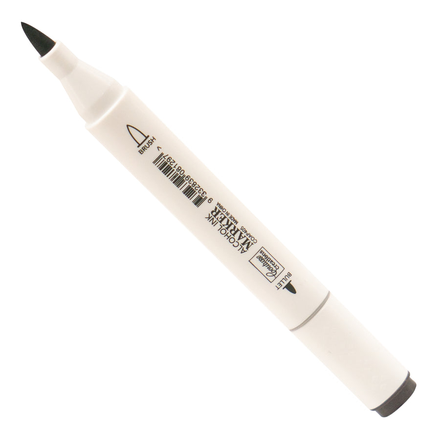 Couture Creations - Black Grey Twin Tip Alcohol Ink Marker