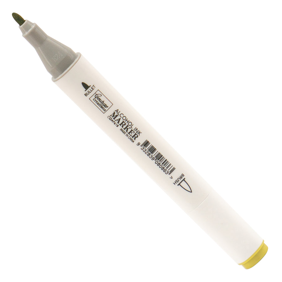 Couture Creations - Yellow Green Twin Tip Alcohol Ink Marker