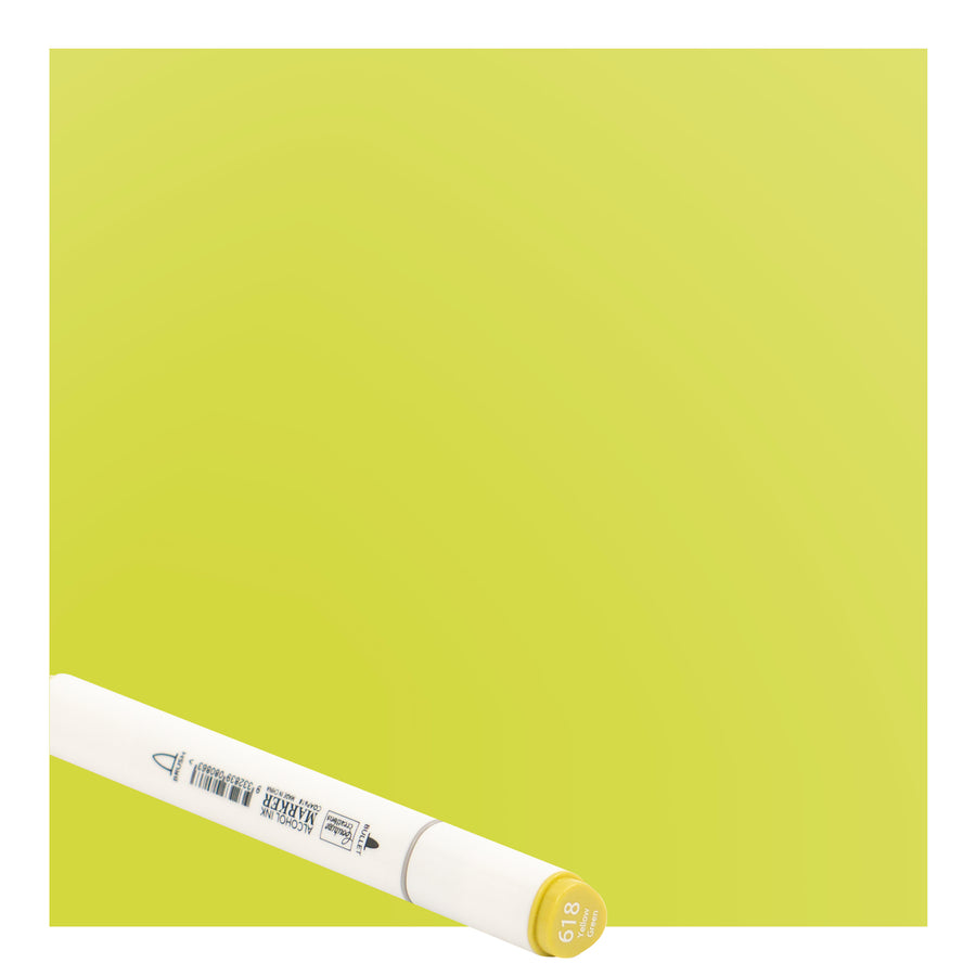 Couture Creations - Yellow Green Twin Tip Alcohol Ink Marker
