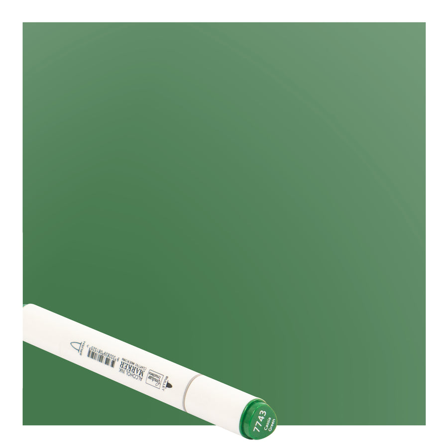 Couture Creations - Cassia Green Twin Tip Alcohol Ink Marker