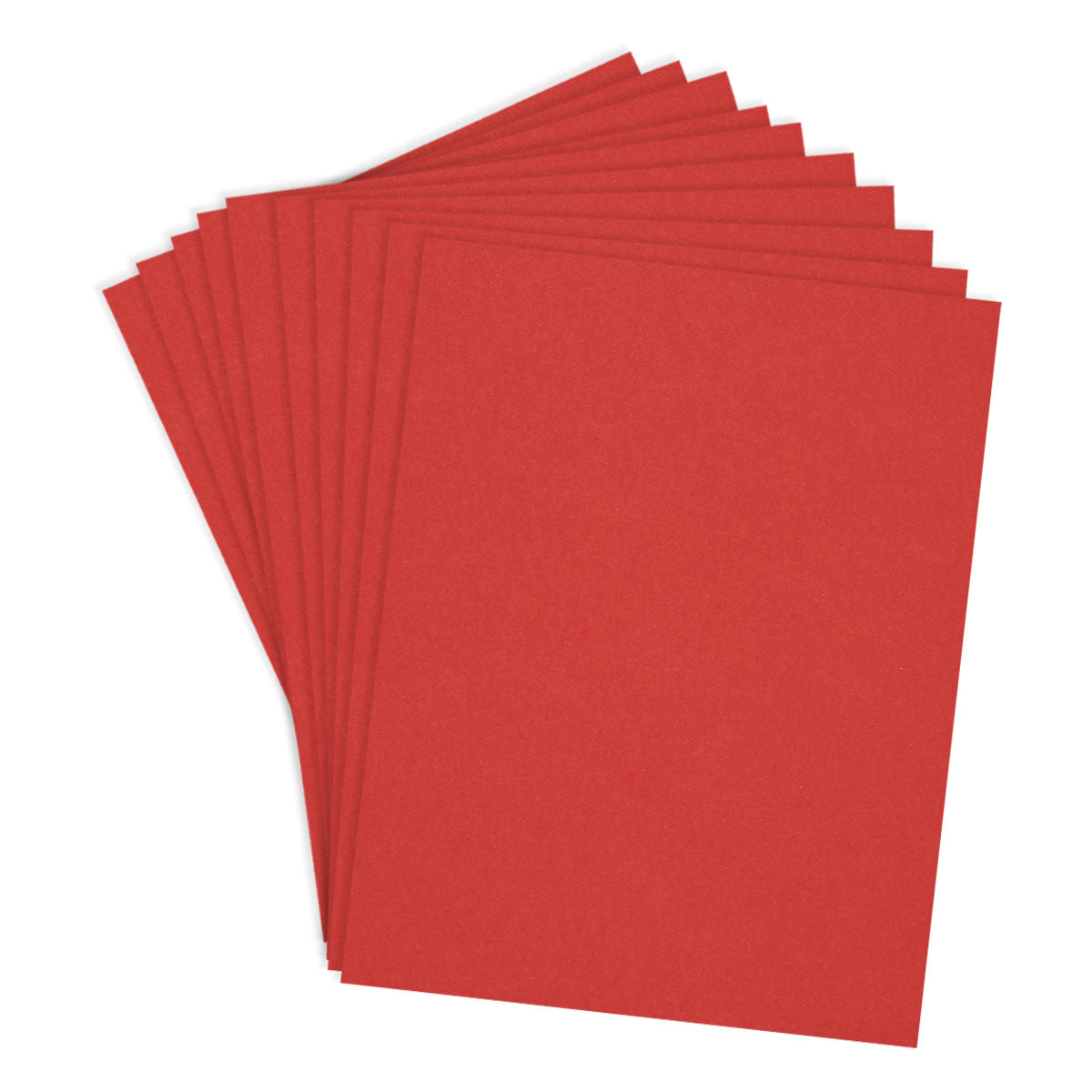Spellbinders - Poppy ColorWheel Cardstock 8.5" x 11" - 10 Sheets