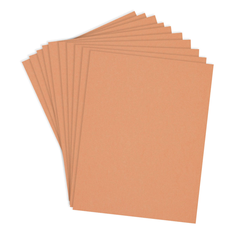 Spellbinders - Coral ColorWheel Cardstock 8.5" x 11" - 10 Sheets