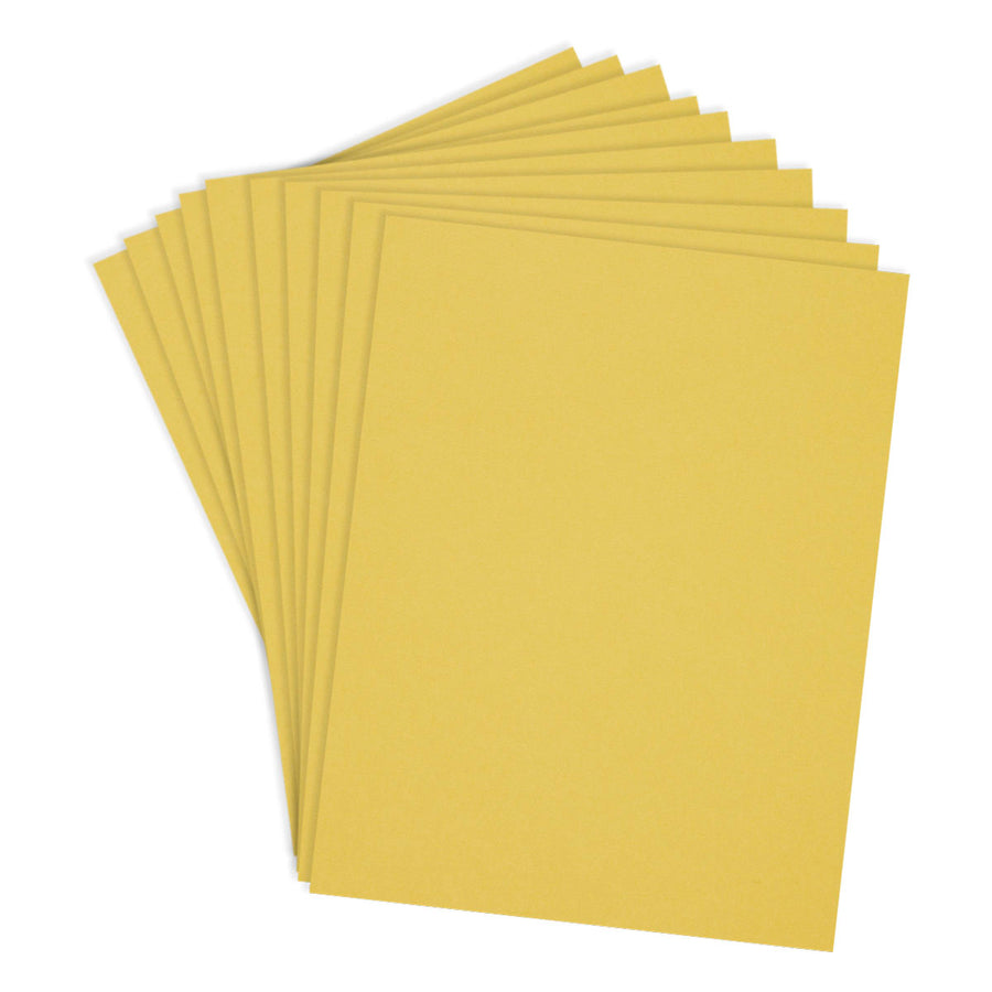 Spellbinders - Beeswax ColorWheel Cardstock 8.5" x 11" - 10 Sheets