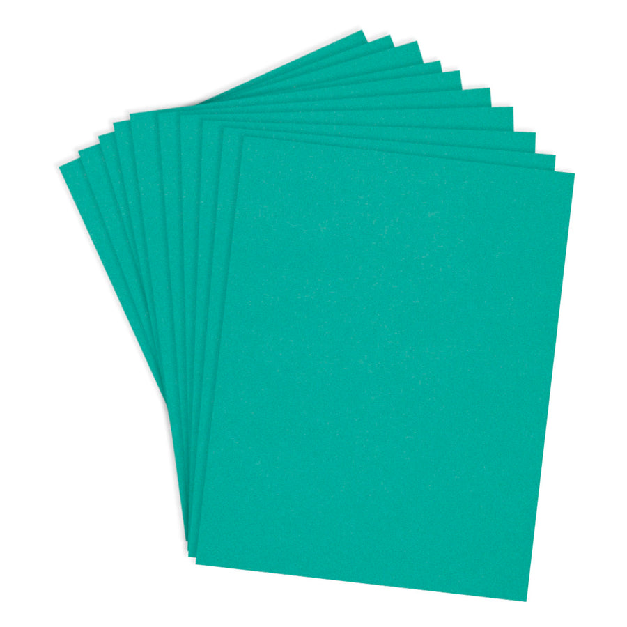 Spellbinders - Teal Topaz ColorWheel Cardstock 8.5" x 11" - 10 Sheets