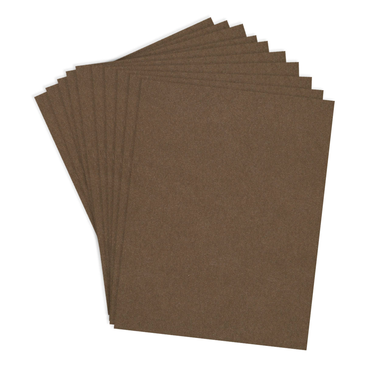 Spellbinders - Truffle ColorWheel Cardstock 8.5" x 11" - 10 Sheets