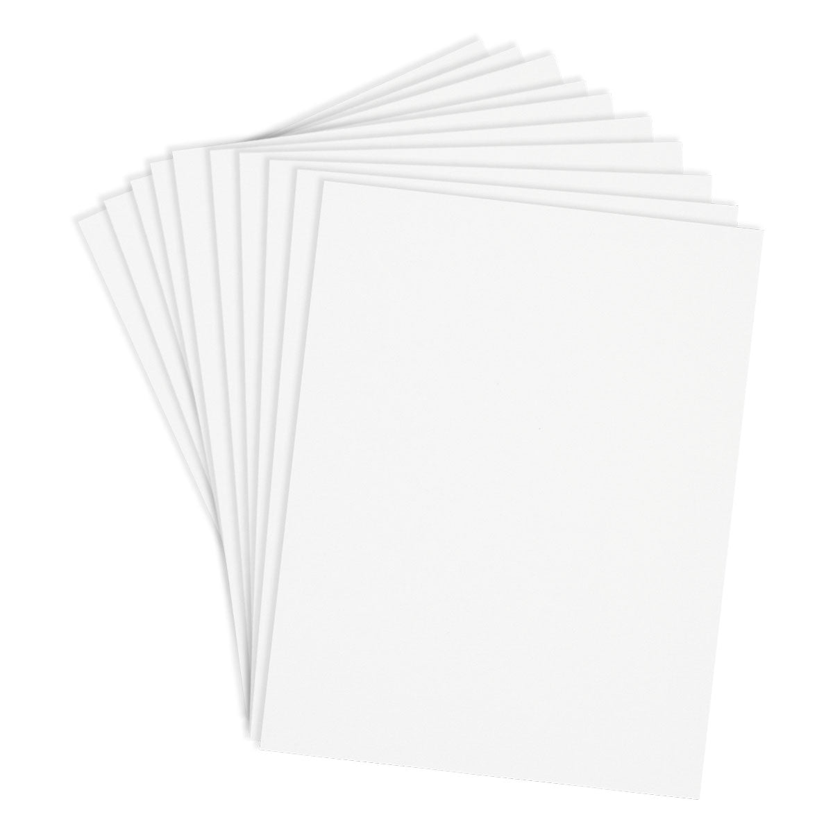 Spellbinders - Classic White ColorWheel Cardstock 8.5" x 11" - 10 Sheets